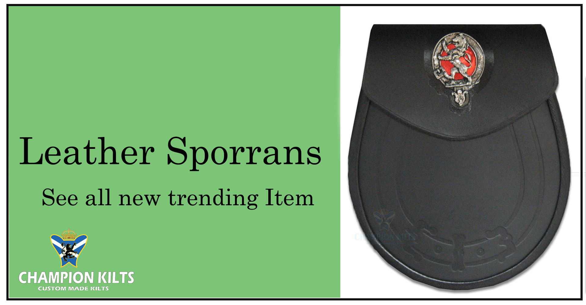 Leather Sporrans