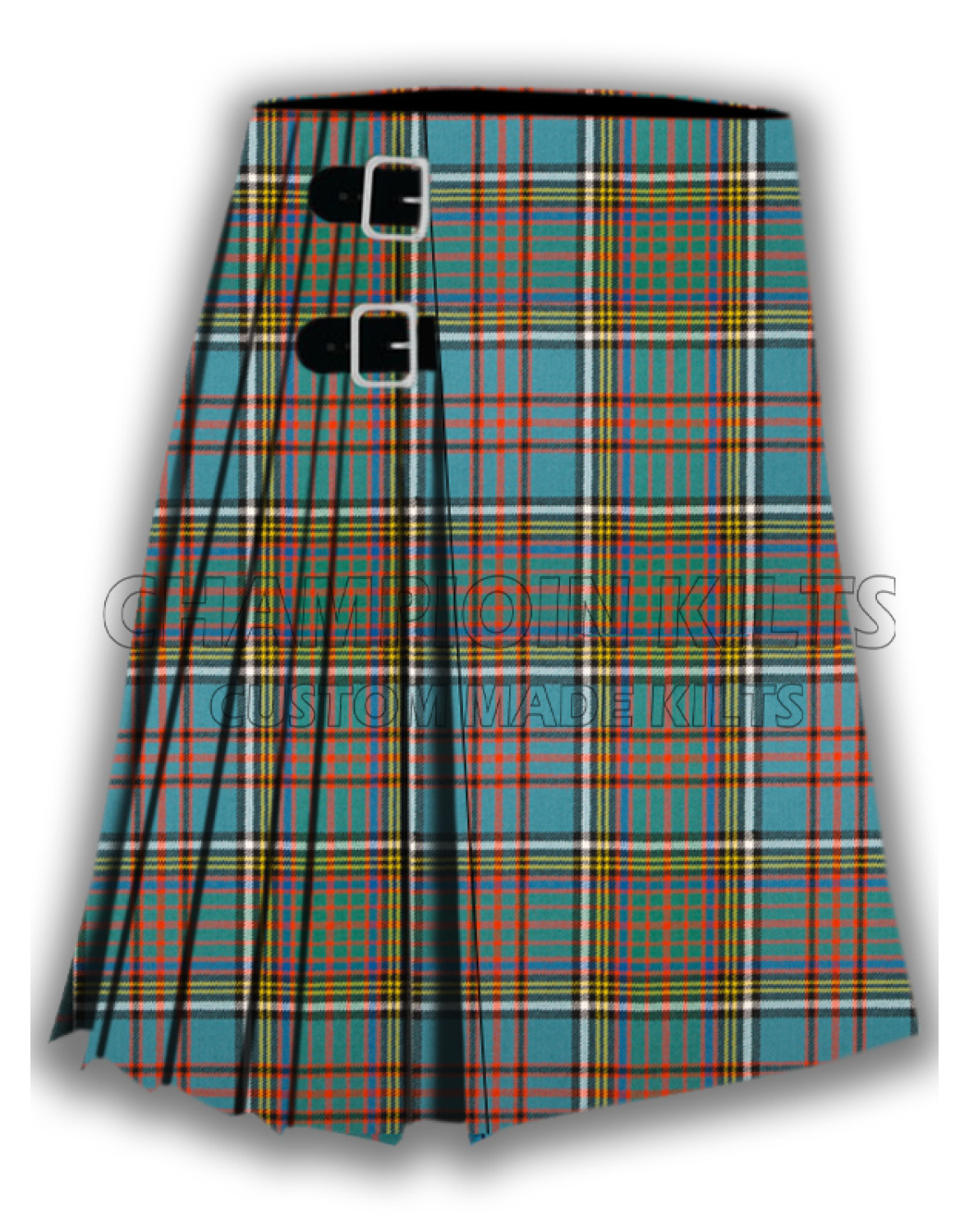 Kinloch Anderson Tartan Trousers Straight Waistband Made To