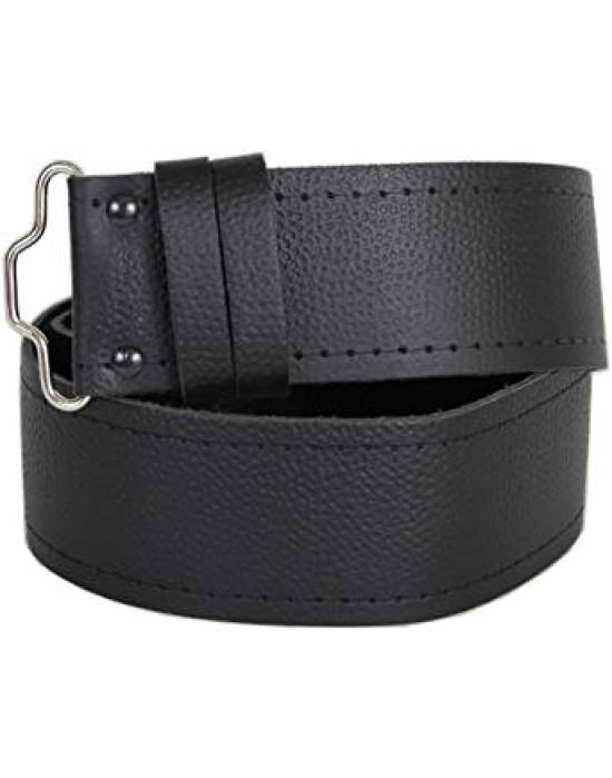 Men Plain Leather Kilt Belt
