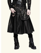 New Custom Made Gothic Leather Kilt