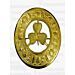 Golden Shamrock Kilt Brooch