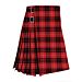 Munro Black And Red Tartan Kilt