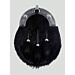Scottish Black Nutria Fur Full Dress Sporran