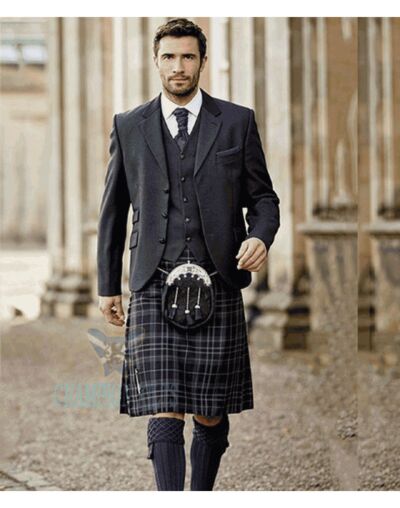 Highland McCalls Kilt Outfit With Argyll Jacket