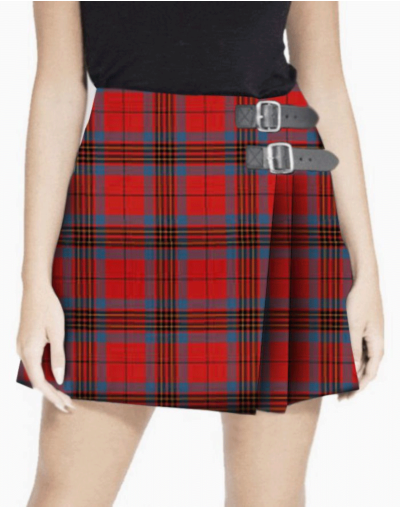 Leslie Red Ancient Tartan Women's Kilt