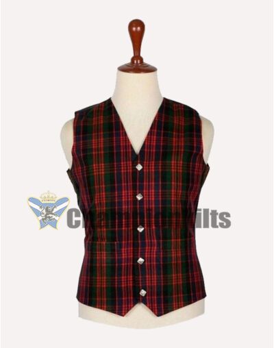 Macdonald Tartan Vest