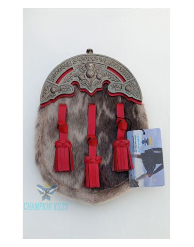 Seal Skin Sporran Antuqe Cantle