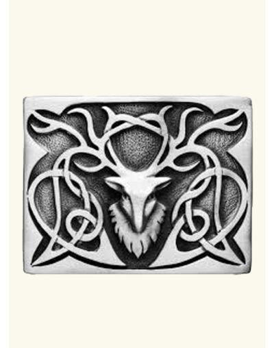 Stag Head Kilt Buckle